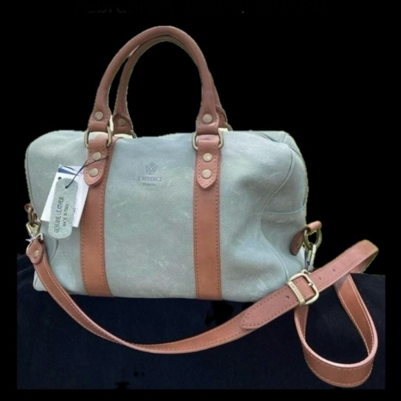 I Medici Firenze Italian Leather Handbag - Picture 3 of 10